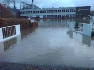 Flood at James Walkers the day after (c) Shalana Lambert